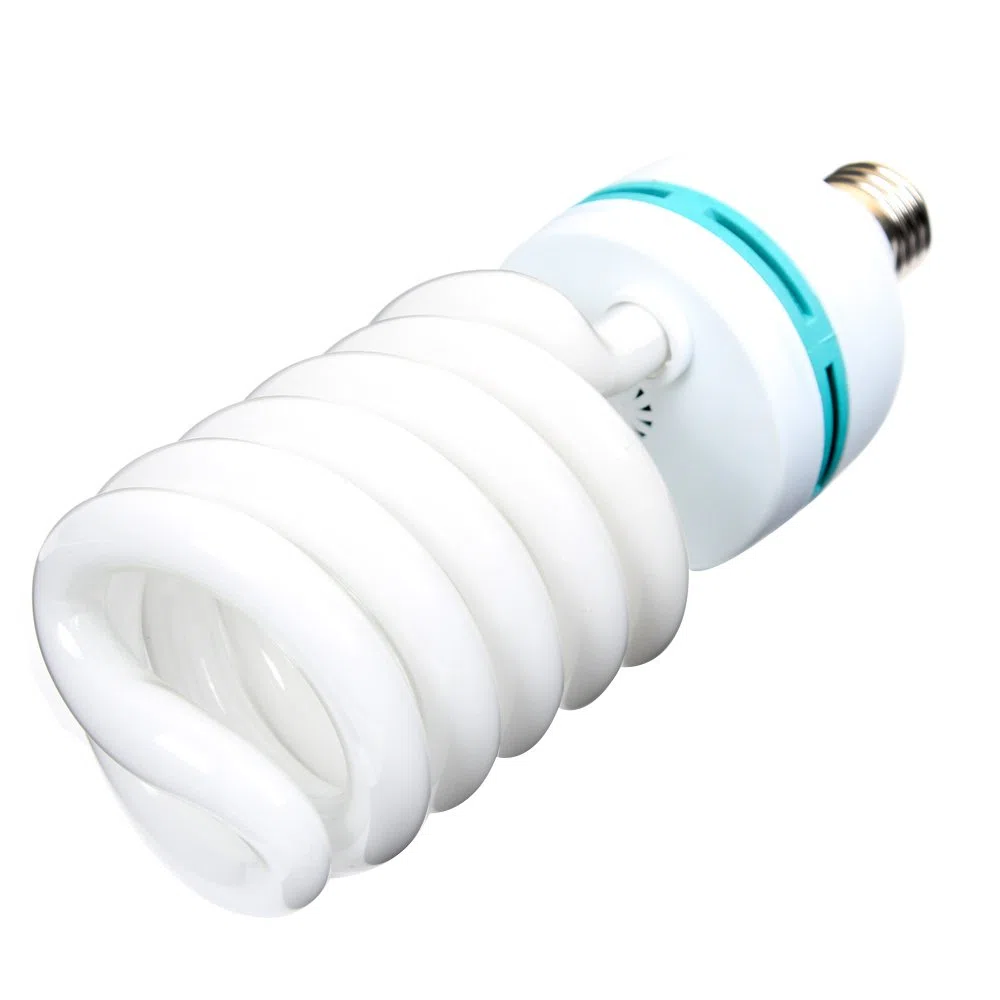 Fotga 85W 5500K E27 risparmio energetico Lampadina CFL Luce diurna Spiral bulbo Foto Lampada Photography Studio