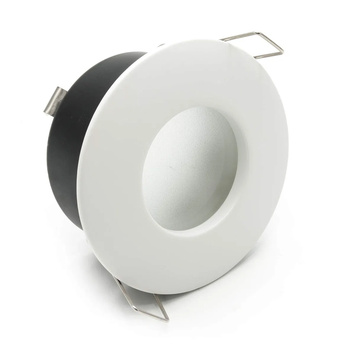 Porta faretto incasso box doccia bagno turco sauna barca yatch stagno IP65 compatibile con tutte le lampade GU10 GU5.3 230V 12V foro incasso consigliato 70mm