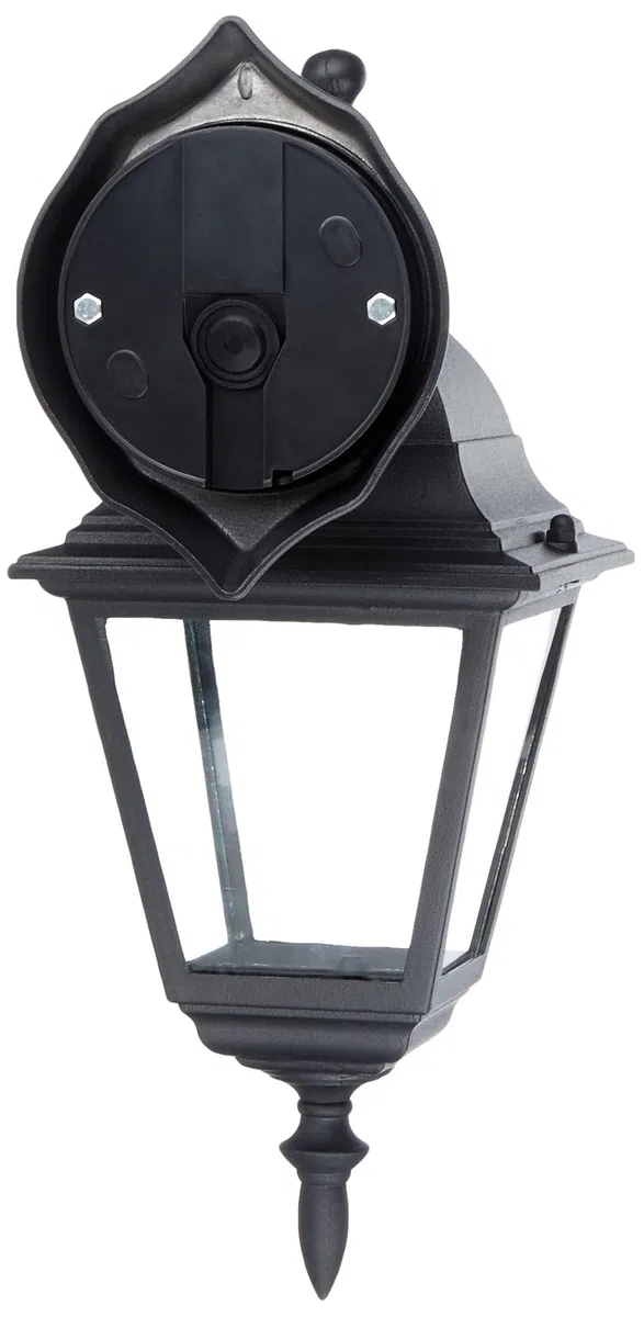 Brilliant 44282/06 Newport - Lampada da esterno in metallo e vetro, E27, 60 W, colore: Nero