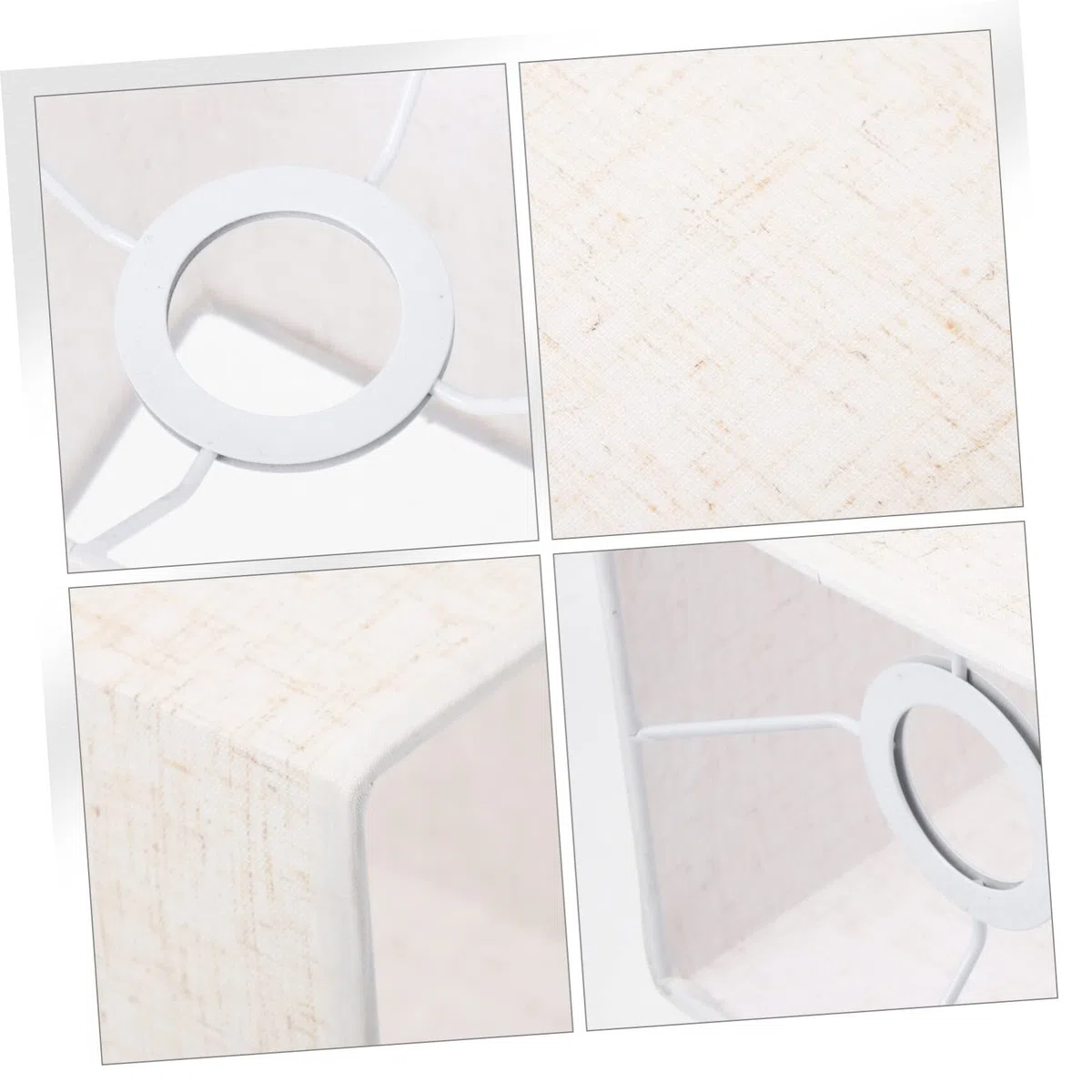Garneck Paralume Di Lino Lampada Di Lampadario Schermi per Lampade Da Pavimento Lampada Quadrata Ombra Clip Nella Lampada Copertura Lampada Da Tavolo Lampada Da Pavimento Lampada
