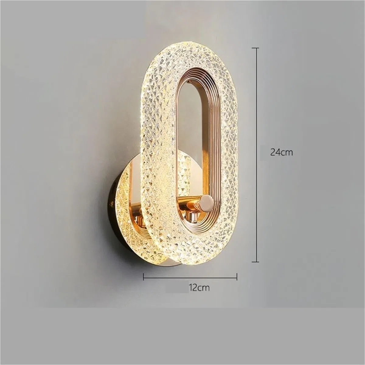 Lampada da parete creativa per soggiorno e corridoio, luci da comodino di lusso per corridoio, design moderno, stile semplice, illuminazione per interni, decorazione per la casa