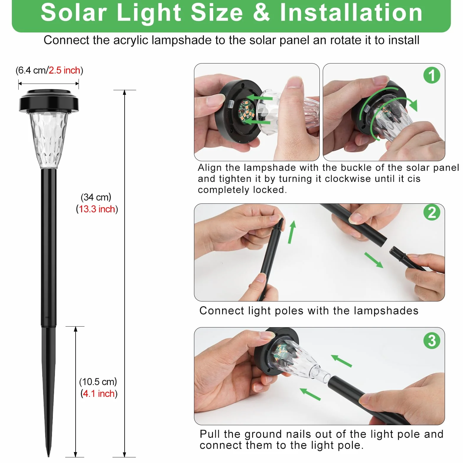 FIFlying Lampada Solare Giardino Esterno 8 Pezzi, 2 Modalità Bianca Calda Luci da Esterno Giardino Solare, IP65 Impermeabile Luci Solari Esterno per Giardino, Cortile, Sentieri, Prato, Paesaggio