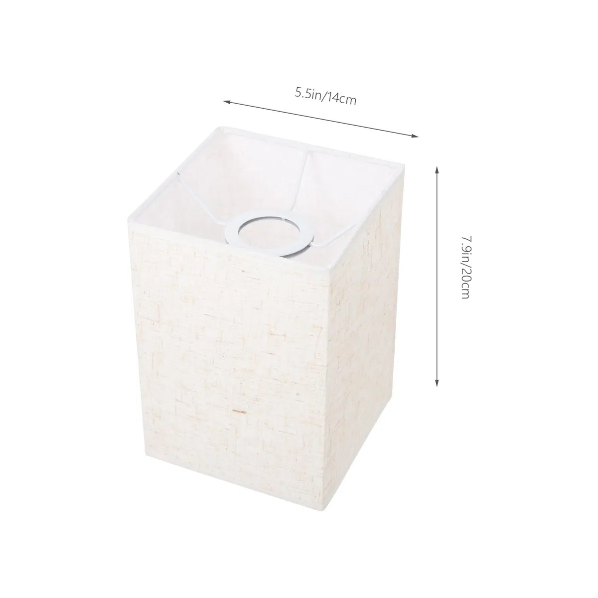 Garneck Paralume Di Lino Lampada Di Lampadario Schermi per Lampade Da Pavimento Lampada Quadrata Ombra Clip Nella Lampada Copertura Lampada Da Tavolo Lampada Da Pavimento Lampada