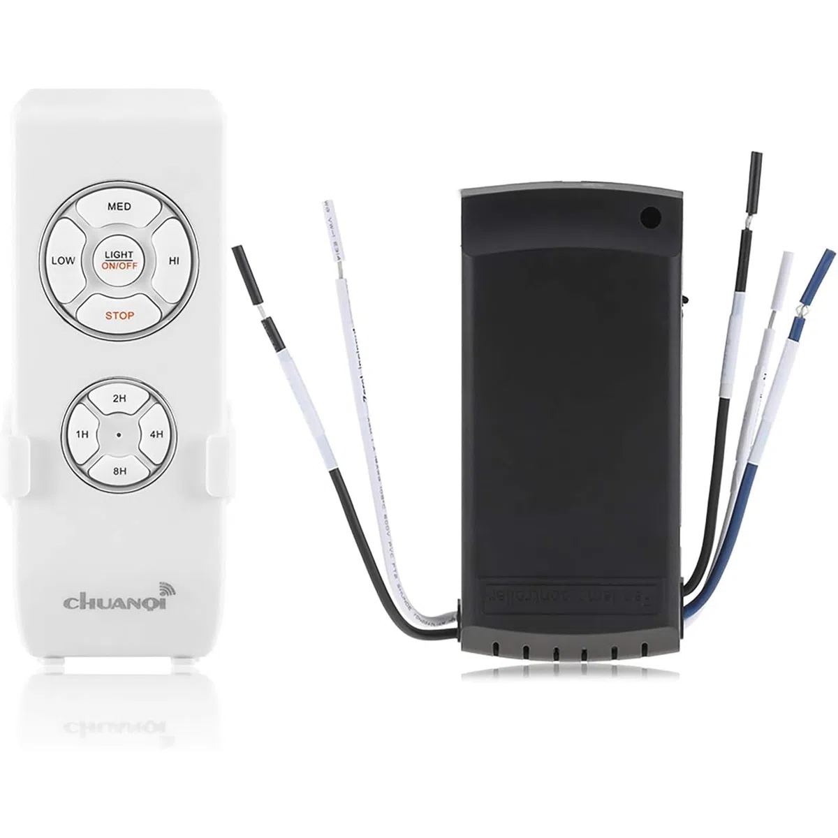Ventilatore a soffitto universale Lampada Telecomando Kit e temporizzazione Telecomando wireless per ventilatore a soffitto per Home Office Hotel Display Hall Ristorante 220V