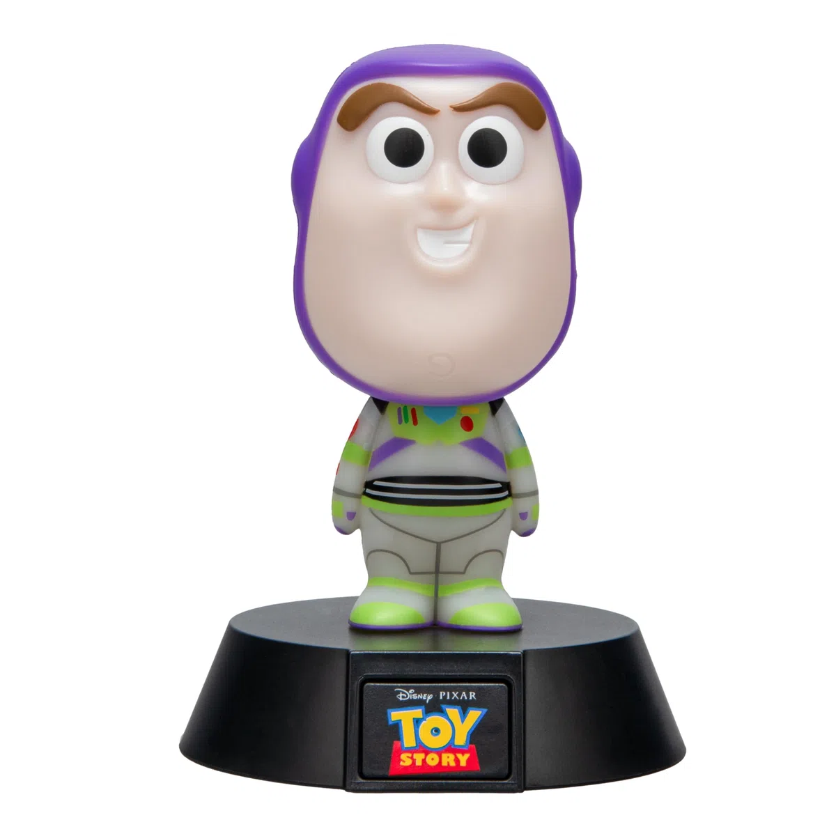 Paladone Buzz Lightyear Icon Light – 11cm Toy Story Character Lamp – Soft Glow Desk or Bedside Light