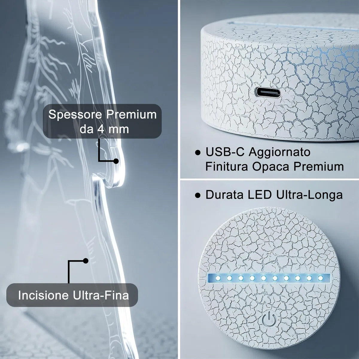 3D Illsuion Luce Notturna Calciatore n.7, Lampada da Calcio 16 Colori che Cambia Dimmerabile con Telecomando, Calcio de Regalo per Bambini Adolescenti Uomo