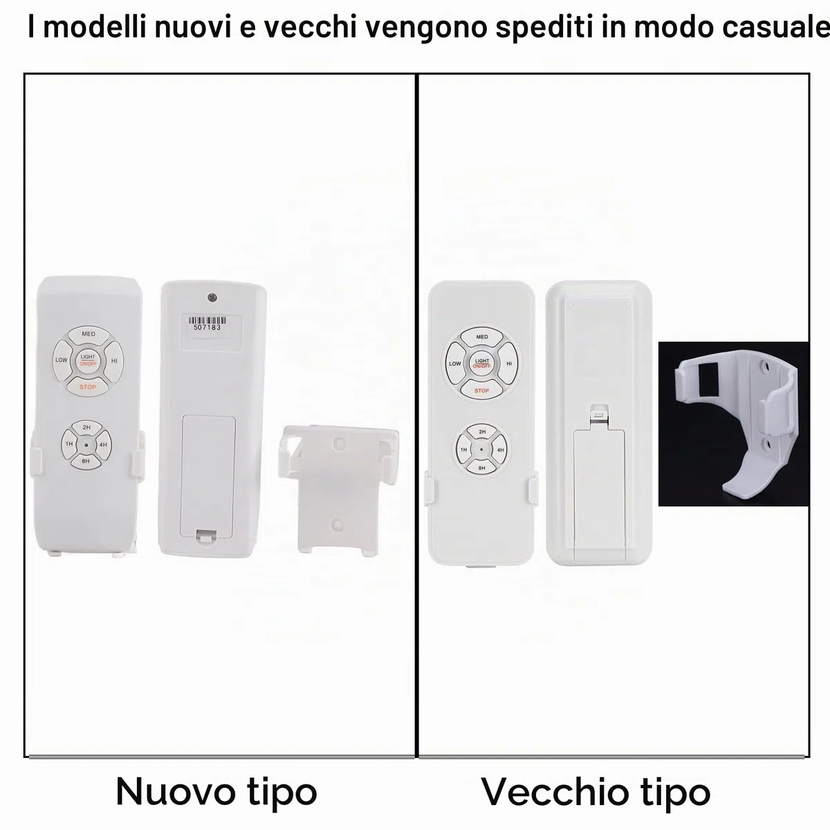 Kit di Telecomando Universale per Ventilatore da Soffitto, 220V Wireless Ventilatore Lampada Telecomando Kit, con 3 Impostazioni di velocità e Controllo della Luce, per Casa, Ufficio, Hotel