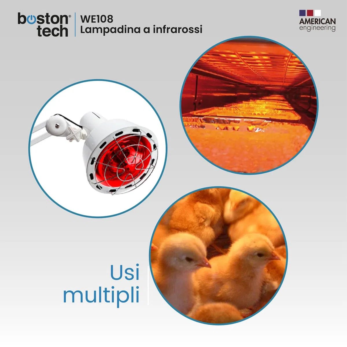 Boston Tech Lampada a infrarossi flessibile per termoterapia. Rapido sollievo per il dolore muscolare (Lampadina)