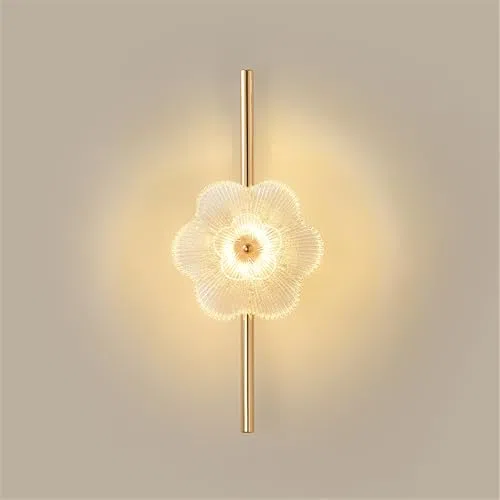 Lampada da parete moderna a LED con design artistico per illuminazione scale soggiorno camera da letto