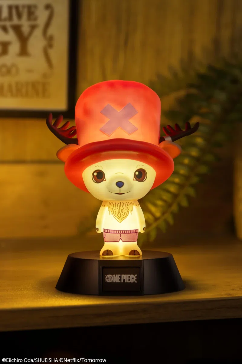 Paladone One Piece Chopper Icon Light – 12cm Character Lamp – Cute Ambient Light for Netflix Fans
