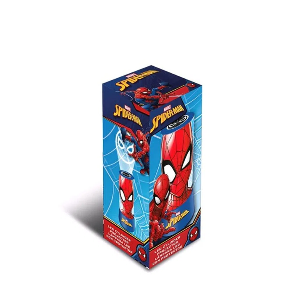 Marvel Spiderman - Lampada da proiezione, 20 cm