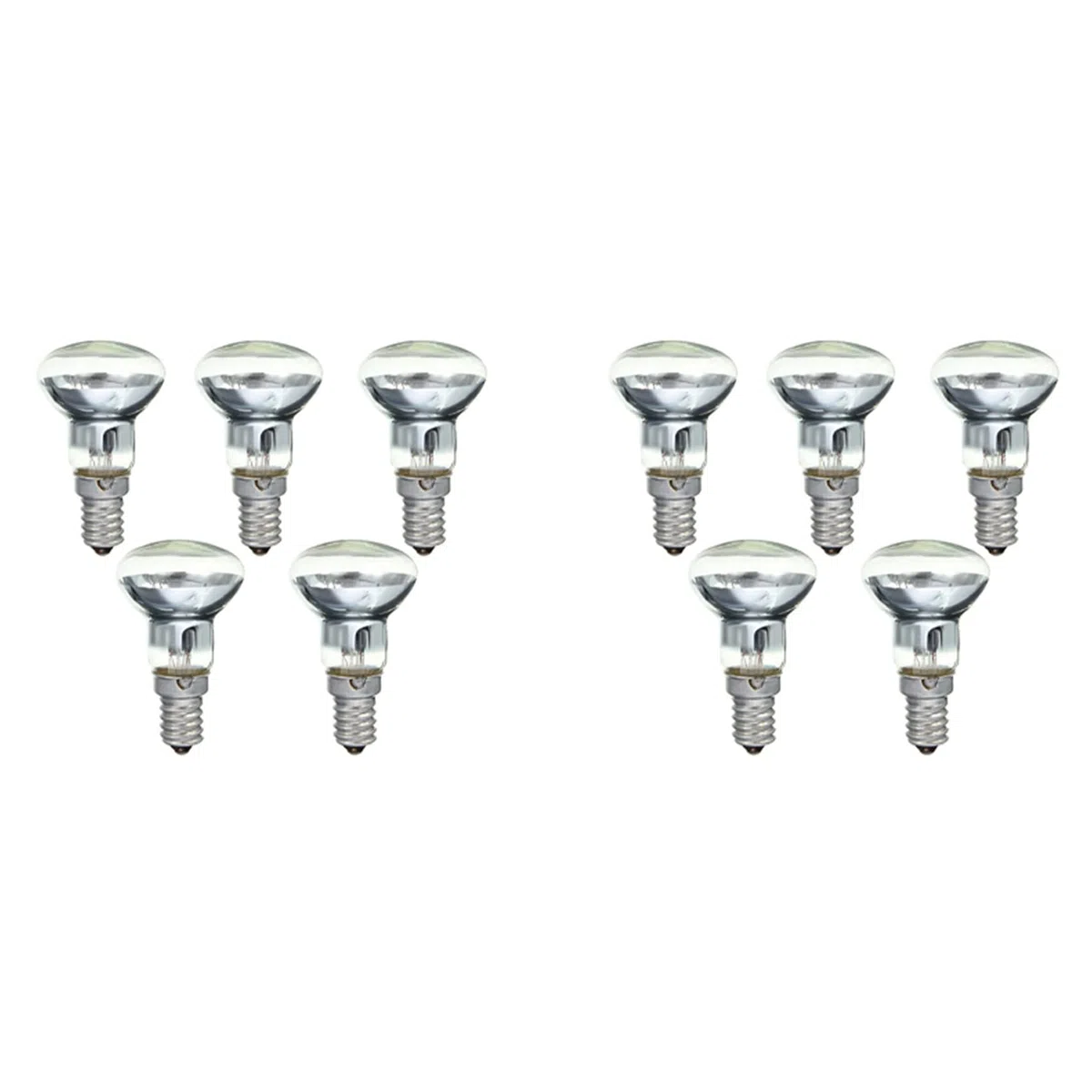 TsoLay Lampada Lava Sostitutiva E14 R39 30W Faretto Un Vite Nella Lampadina Riflettore Trasparente Lampadine Spot Lava Un Incandescenza 10 Pezzi