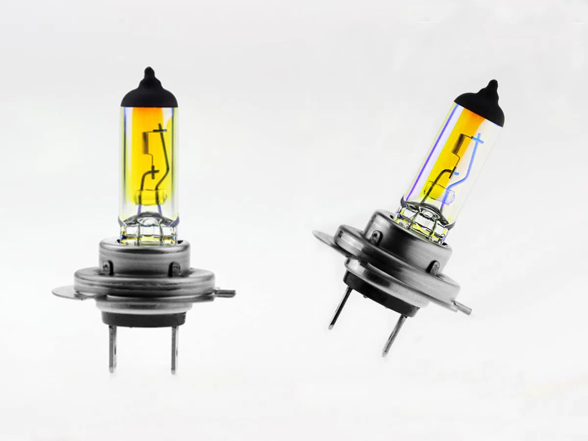 MARUTA H7 55W Golden Yellow MT-423 - Lampade alogene a Gas Xenon 2900K - maltempo/Luce Gialla