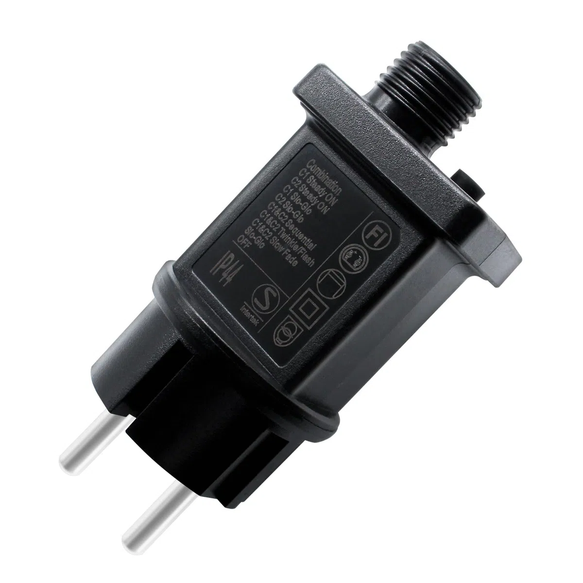 Alimentatore LED da 24 V 3,6 W, IP44, trasformatore LED a bassa tensione, adattatore di ricambio per luci natalizie, catene luminose