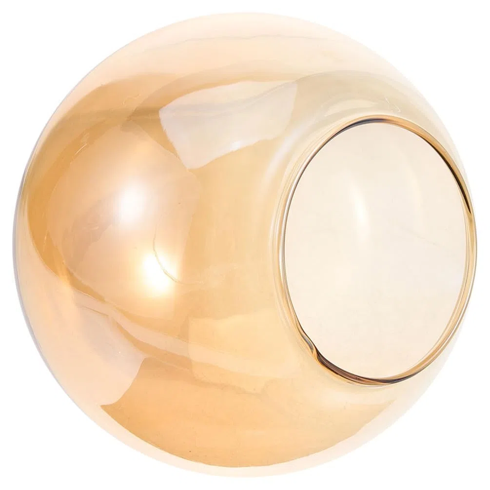 Ciieeo Globo Di Paralume Lampadari Di Ricambio Ambra Paralume Sfera A Sfera Per Applique Lampadario Lampada A Sospensione 150Mm Foro 70Mm