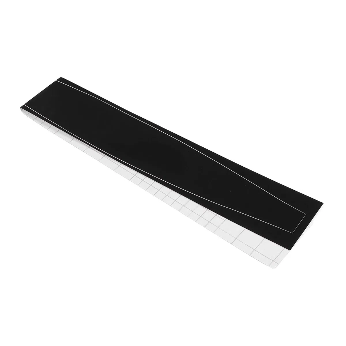 Elprico Adesivo per Striscia Centrale per Console Adesivo per Striscia Centrale Resistente Ai Graffi Integrale per Host 'edizione 'unità Ottica (Nero Spazzolato)