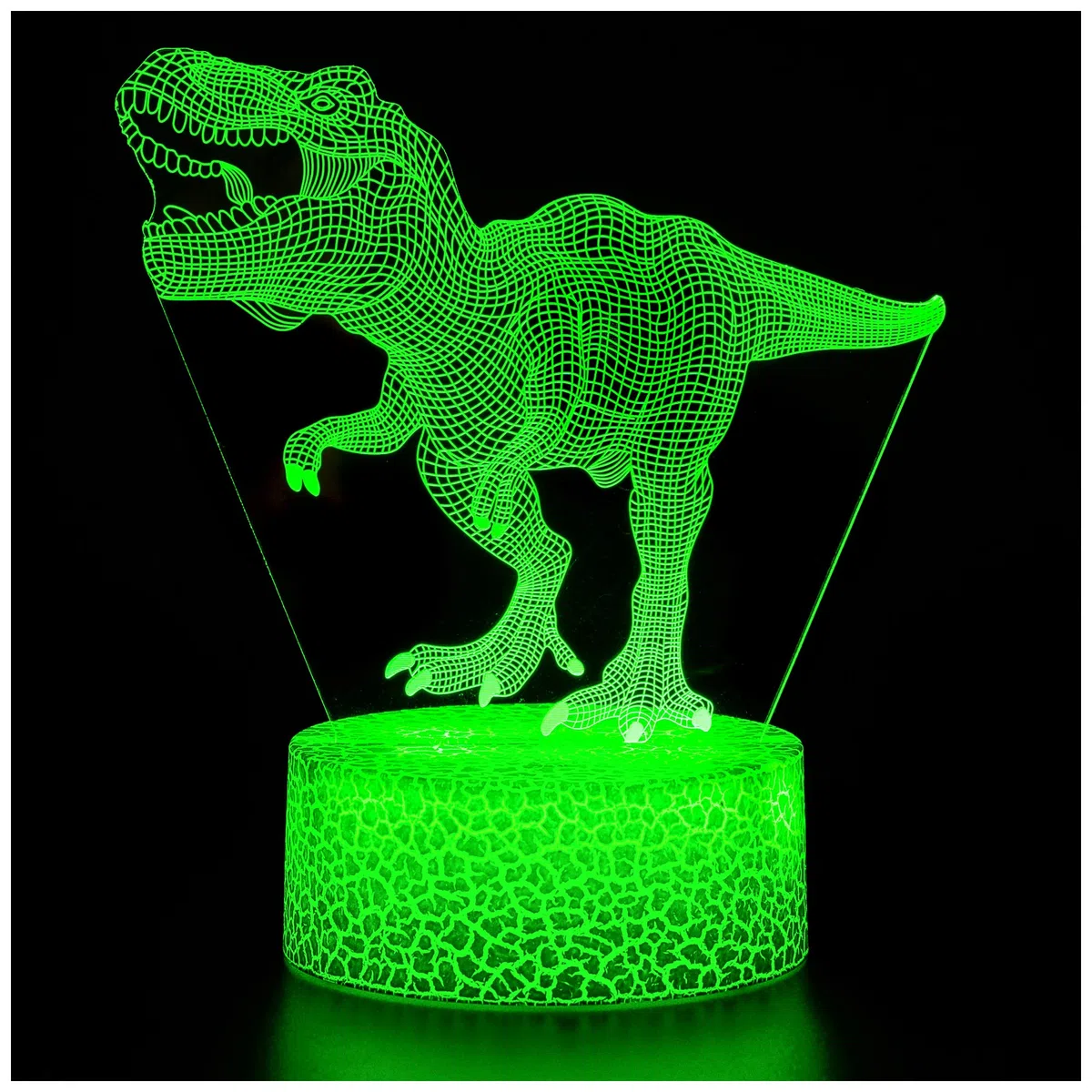 ZNZ Luci Notturna 3D, Lampada del Buonumore tattile a Illusione Ottica a LED con Telecomando, Regali Giocattolo per Bambini Ragazzi Uomini Donne, 16 Colori che Cambiano per l'arredamento