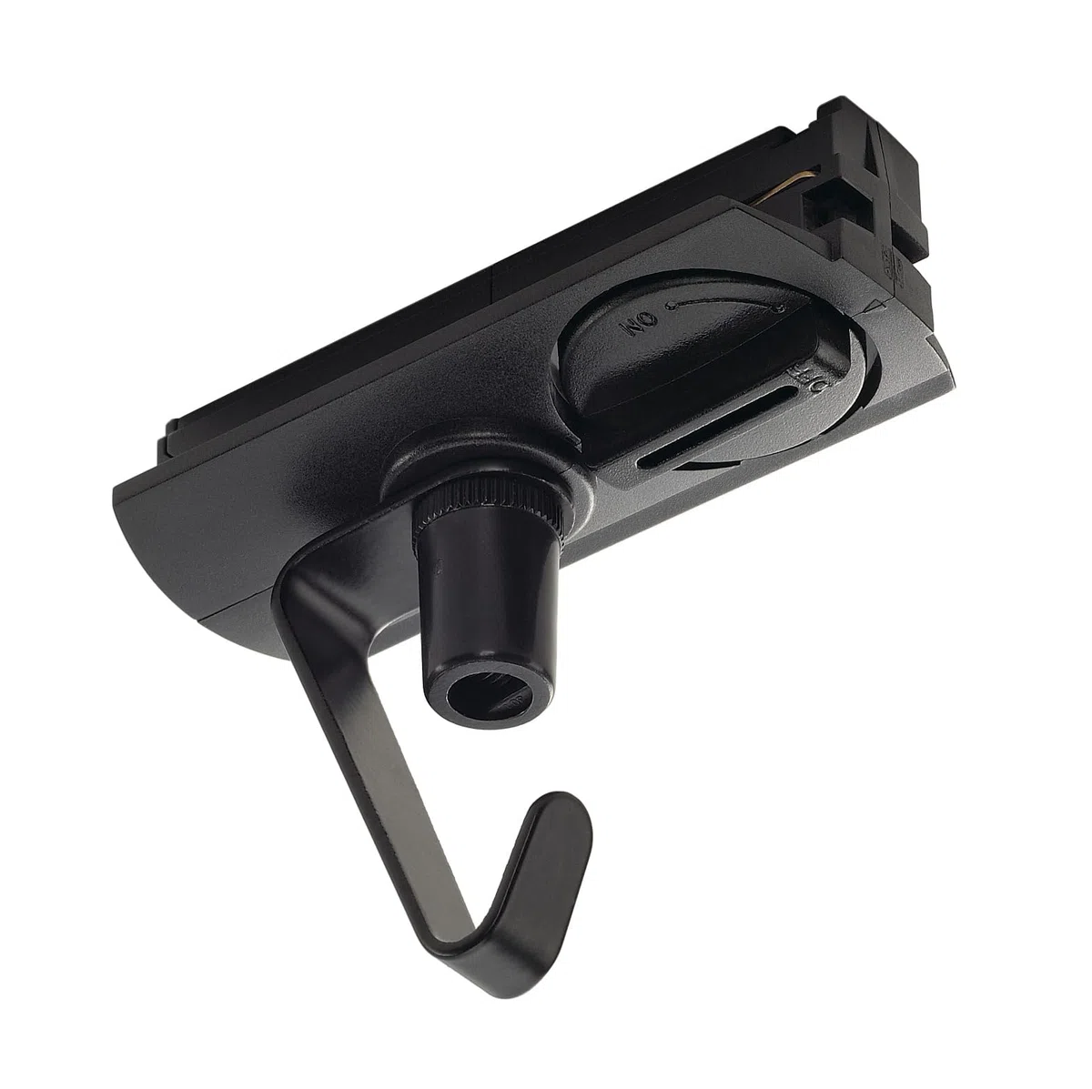 SLV Adattatore per binario elettrificato monofase nero IP20 – Accessorio elettrico per sistema a binario 1 fase alta tensione, compatibile con faretti e proiettori