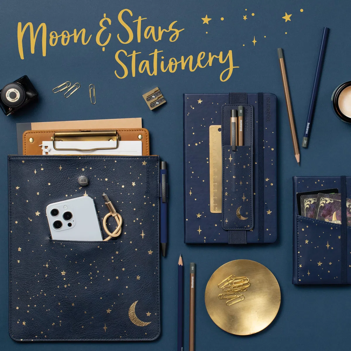 Book Lover's Reading Light - Moon & Stars