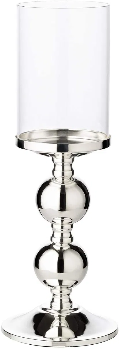 EDZARD Paralume in vetro, accessorio di ricambio per candelabri della serie Masha e Bamboo, diametro 10 cm, altezza 15 cm