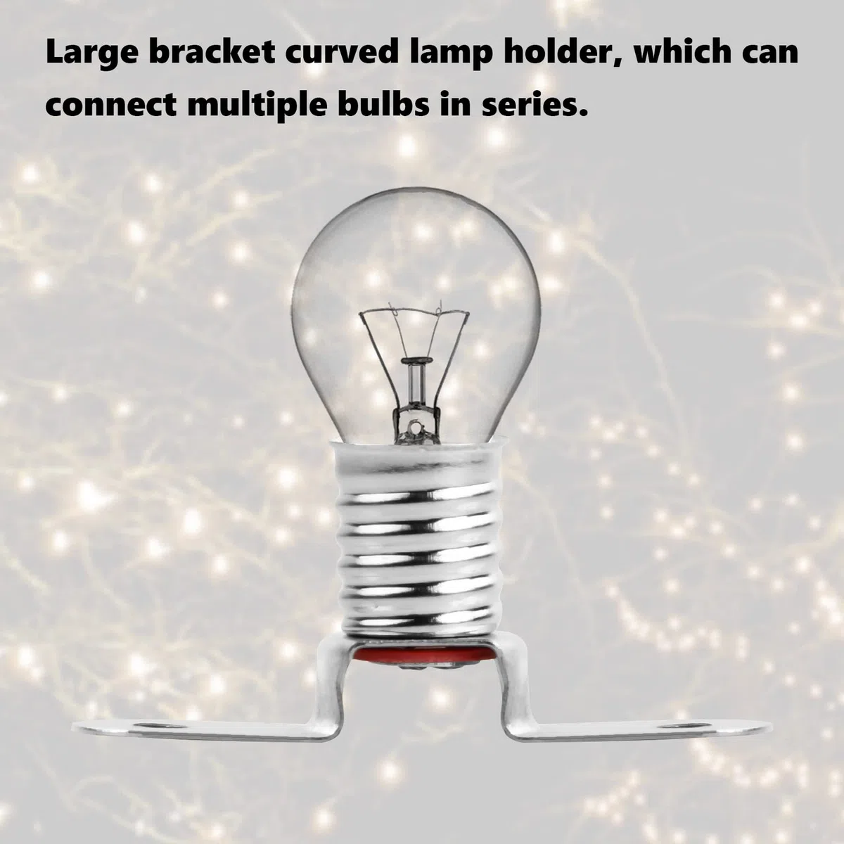 Catime 30 Pezzi E10 Base Della Lampada a Vite, Presa per Lampadine Piccole, Portalampade a LED per Scuola Home Laboratorio Accessori per Test di Circuito