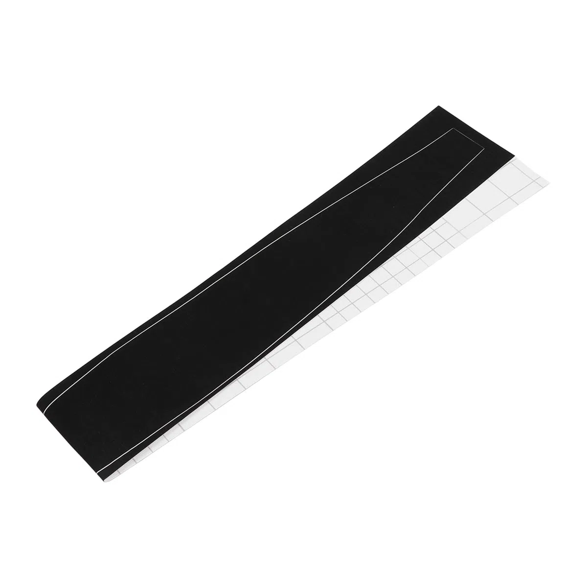 Elprico Adesivo per Striscia Centrale per Console Adesivo per Striscia Centrale Resistente Ai Graffi Integrale per Host 'edizione 'unità Ottica (Nero Spazzolato)