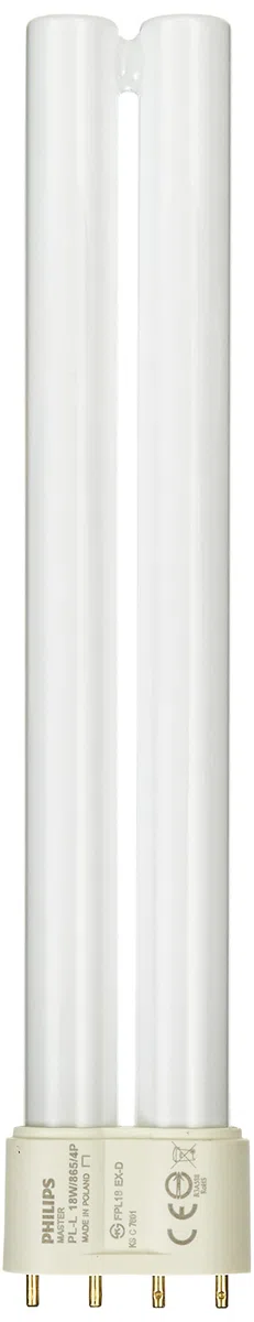 Philips - Lampadina PL-L 18 Watt, luce bianca naturale (865) 4P 2G11
