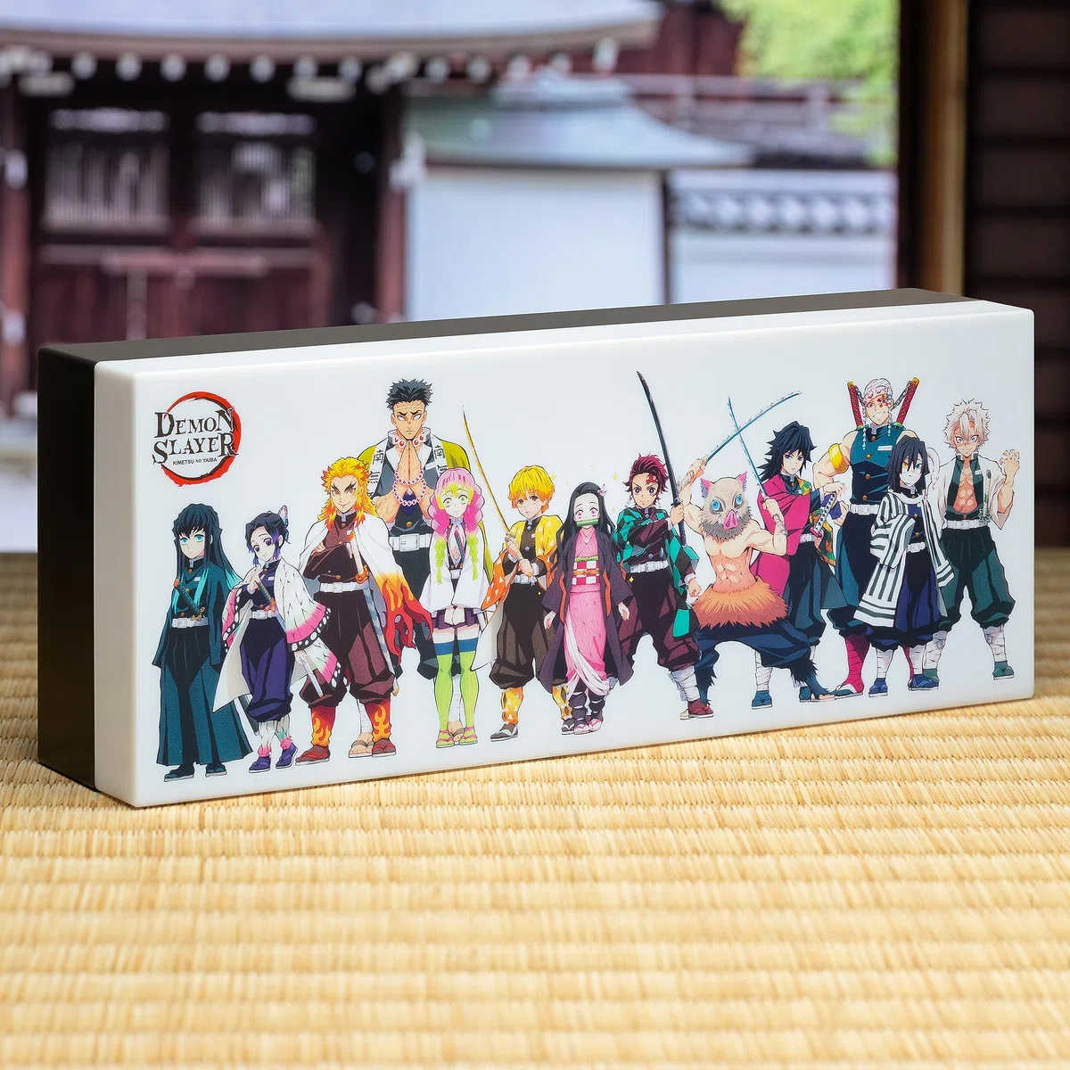 Luce Logo Demon Slayer Lampada da Scrivania Ufficiale Kimetsu No Yaiba, Decorazione Anime, Regalo per Fan
