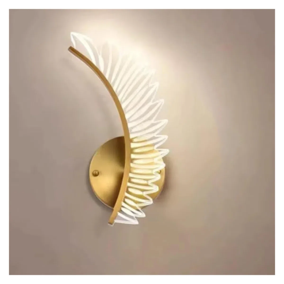 Lampada da parete a LED di lusso per soggiorno - Apparecchio di illuminazione moderno per sfondo TV, corridoio e scale. Elegante complemento d'arredo con illuminazione a risparmio energetico (luce bi