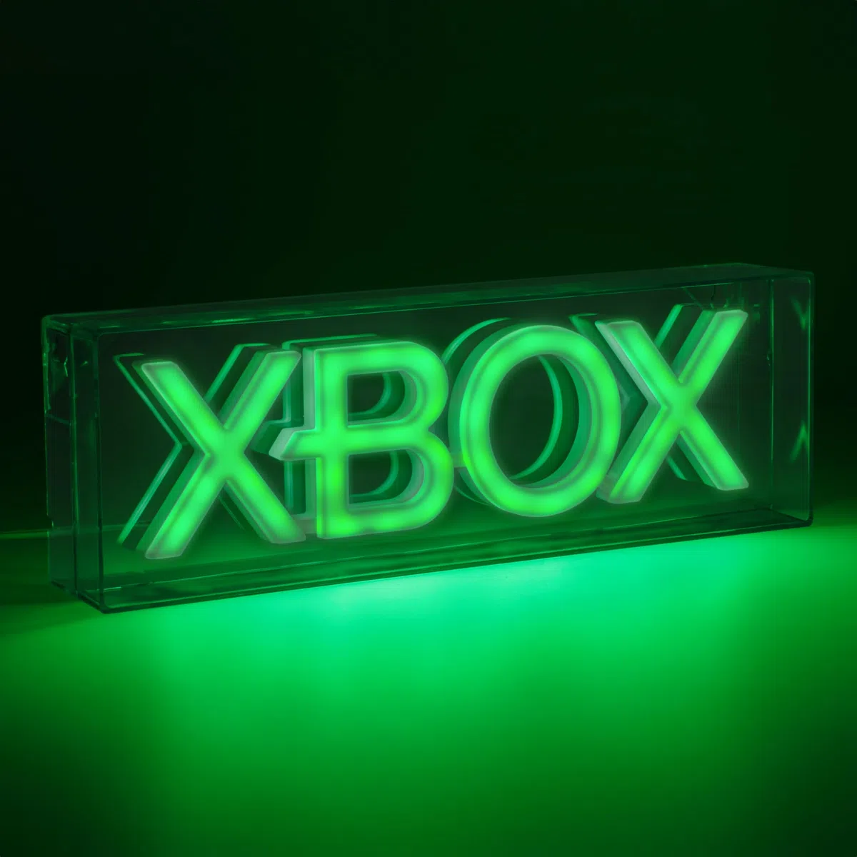 Paladone Luce Neon Logo XBOX Merchandise Ufficiale, Luce Da Tavolo o Montabile a Parete Accessori & Decorazione per Stanza di Gioco per Gamers