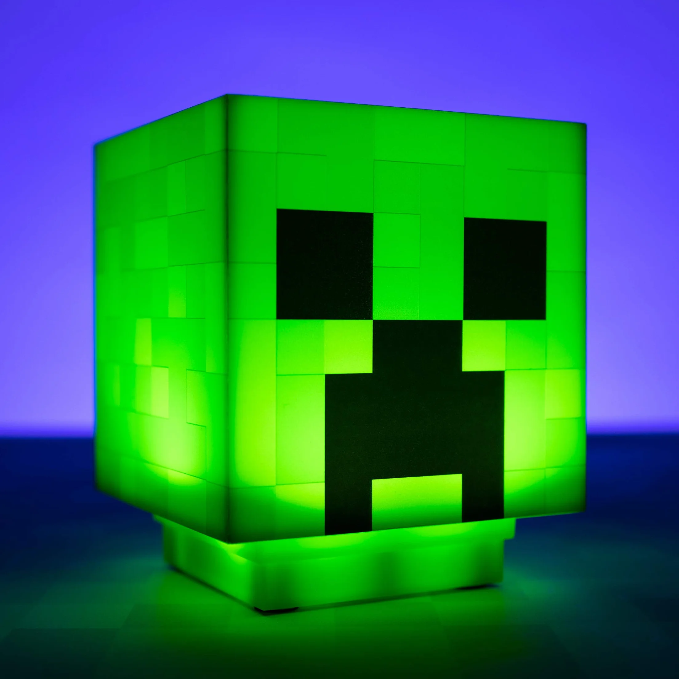 Minecraft Creeper Luce Personaggio Verticale - Paladone Luce da Tavolo con Suoni da Zombie
