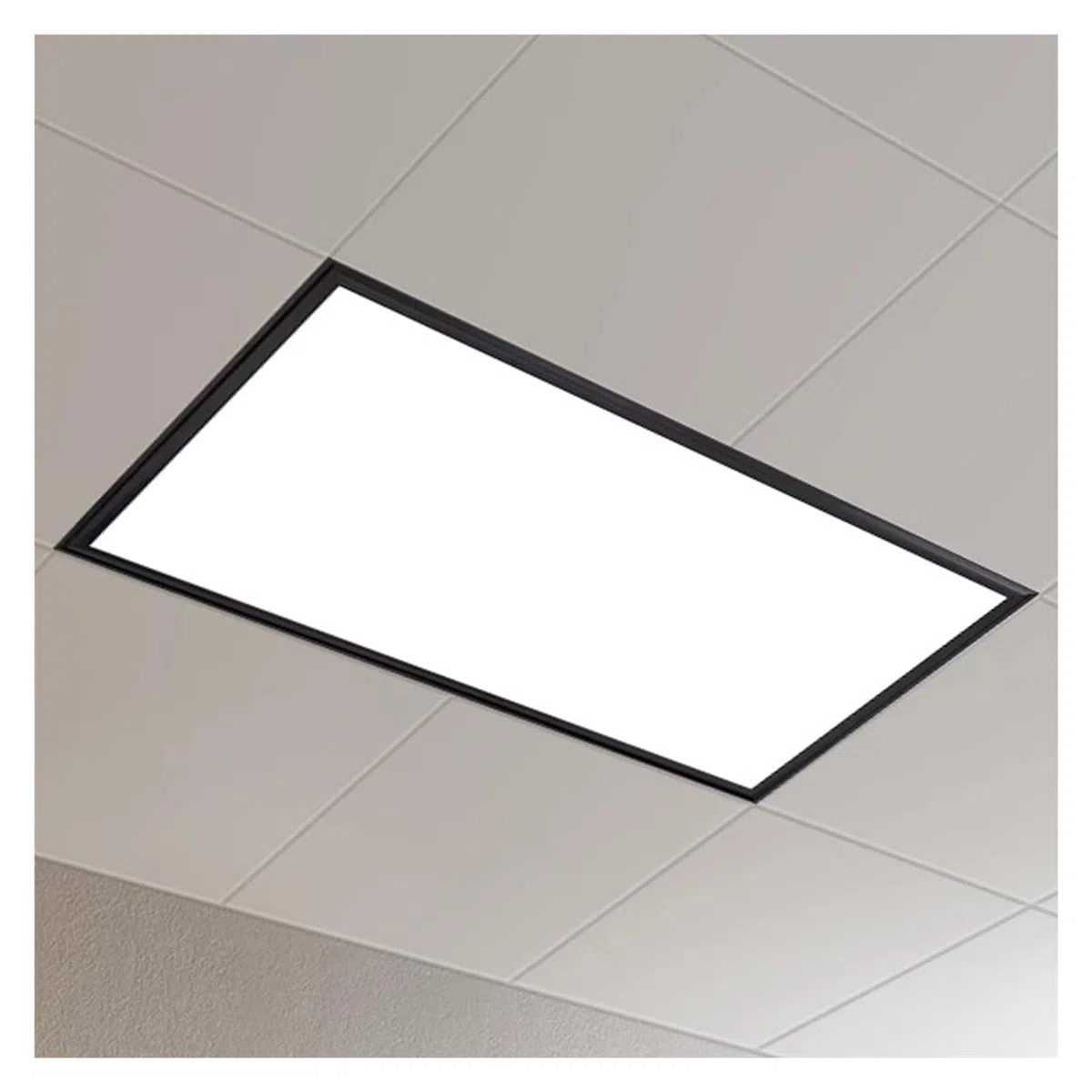 Luci LED a schermo piatto da 28 W, sottile, retroilluminato, a risparmio energetico, facili da installare, perfette per ufficio, cucina, bagno, soluzioni di illuminazione