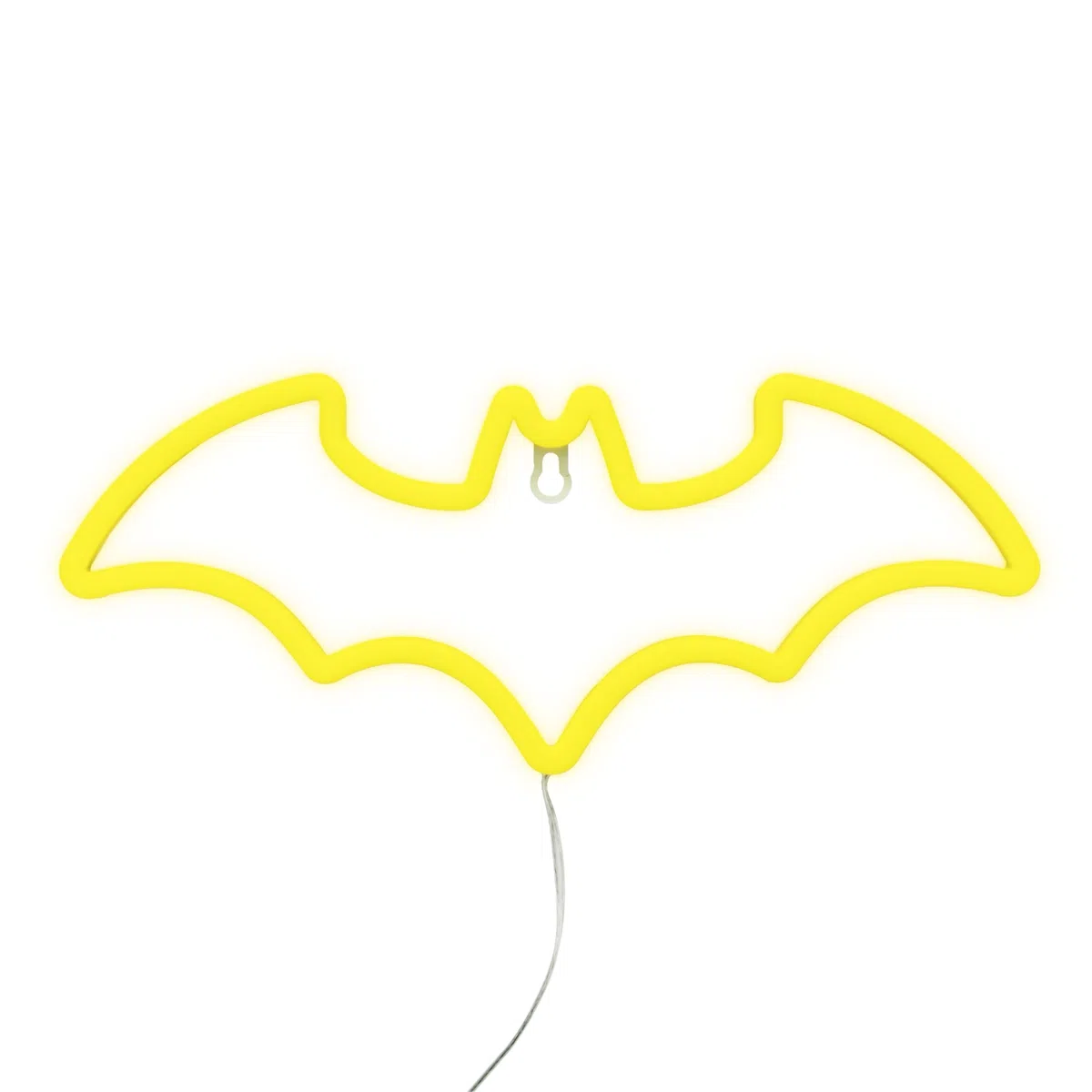 Batman LED Neon Light - Licenza ufficiale DC Comics, iconico logo a forma di lampada, alimentazione USB, accessori e decorazioni per la camera dei ragazzi | Paladone