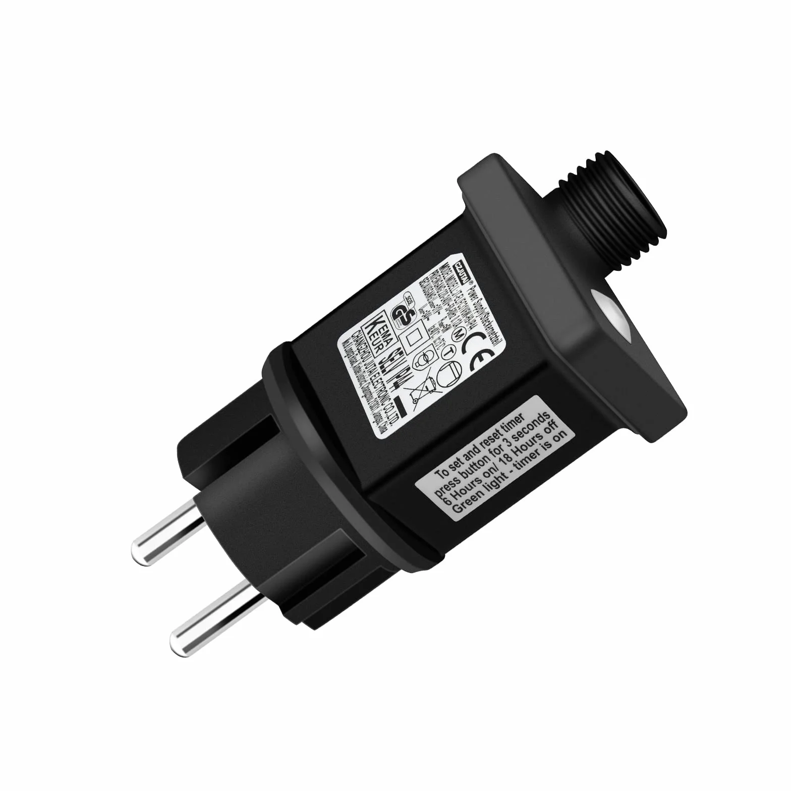 Trasformatore LED 31V, Cshare IP44 Adattatore per luci di Natale,Driver LED a Bassa Tensione con Timer e funzione di Memoria, 8 modalità, per lucine del ghiacciolo, luci della decorazione di Natale