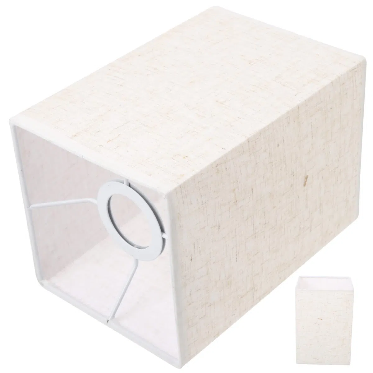 Garneck Paralume Di Lino Lampada Di Lampadario Schermi per Lampade Da Pavimento Lampada Quadrata Ombra Clip Nella Lampada Copertura Lampada Da Tavolo Lampada Da Pavimento Lampada