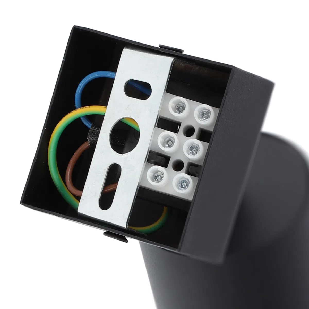 EDO Lampada Faretti da Soffitto Orientabili MALGA GU10 Nero, Faretti 1 Luce, Faretto da Parete Interno per Barra, Lampadario Moderna Plafoniera per Camera da Letto Cucina Soggiorno, Senza Lampadina