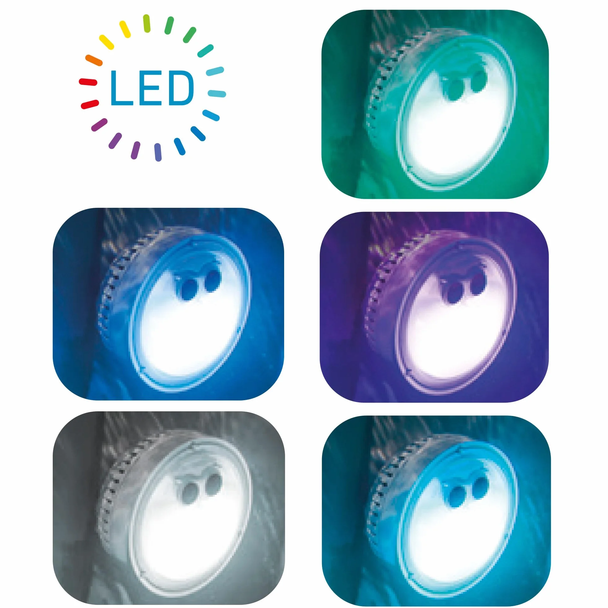 Intex 28503 - Luce LED Multicolore per PureSpa, Beige
