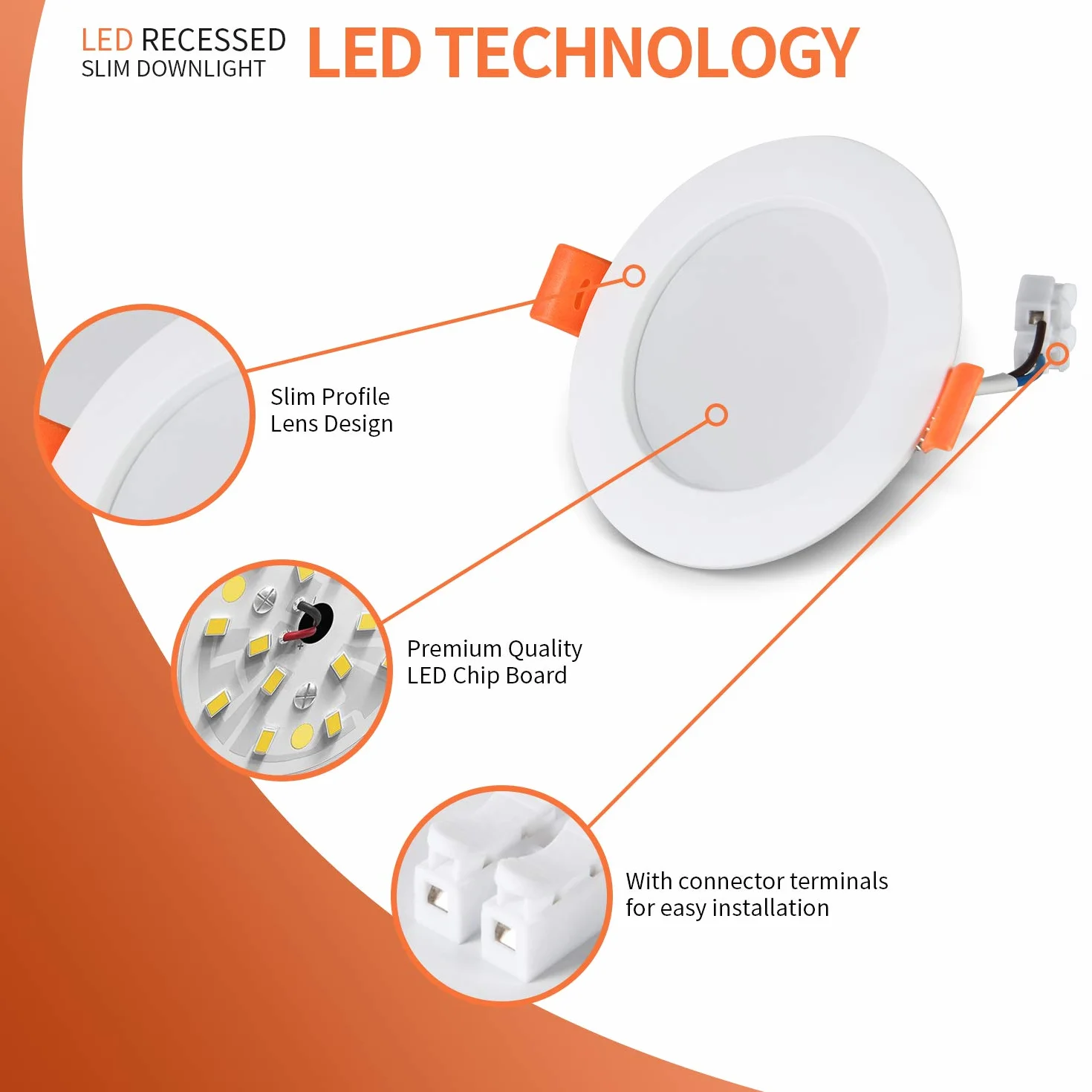 Faretti LED da Incasso, 3 X 6W Faretti Cartongesso, 430LM, 6000K Luce Bianco Freddo, Non Dimmerabile, AC 220-240V Luci da incasso, Integrati Ultrasottile Pannello Lampada, Spot LED incasso
