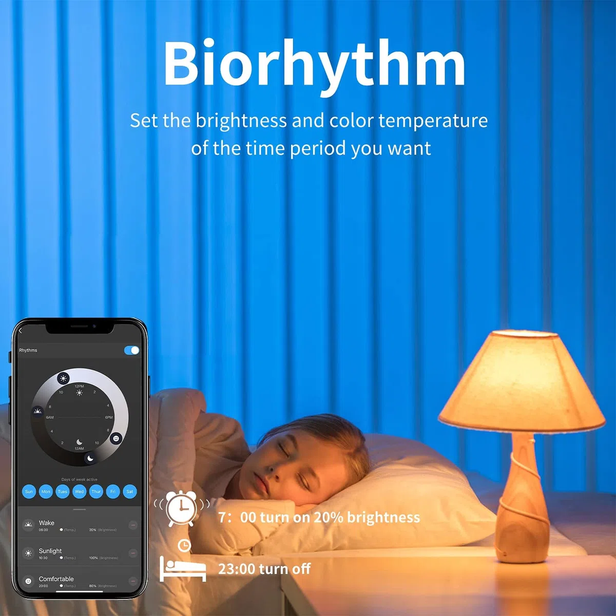 Fitop Lampadine intelligenti Alexa, E14 Wlan LED Lampadina Dimmerabile 4.9W 470Lm, RGB 16 Milioni di Colori, Controllo APP Compatibile con Alexa/Google Home, Controllo Vocale, 2 Pezzi