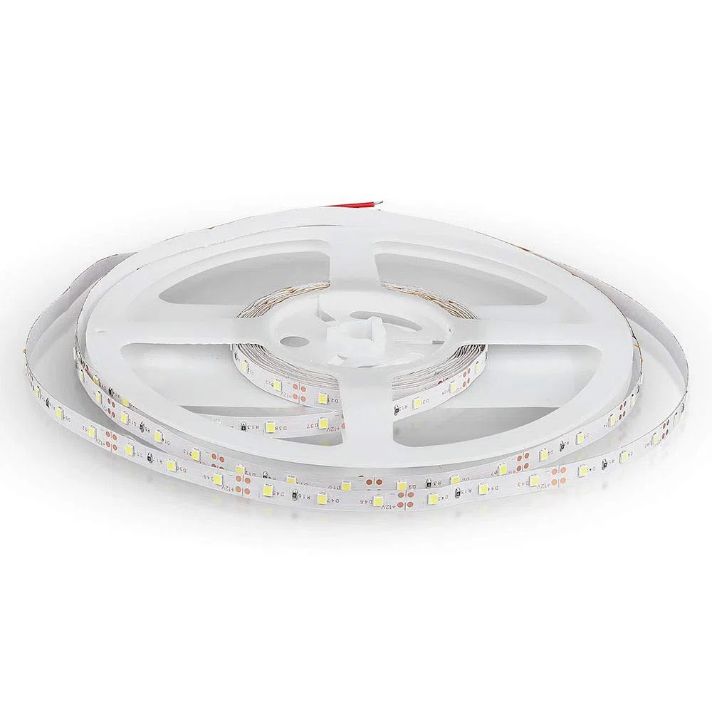 Striscia a led Strip con 300 LED a 12V 18 W 5 MT Luce Calda 3000K VT-2016