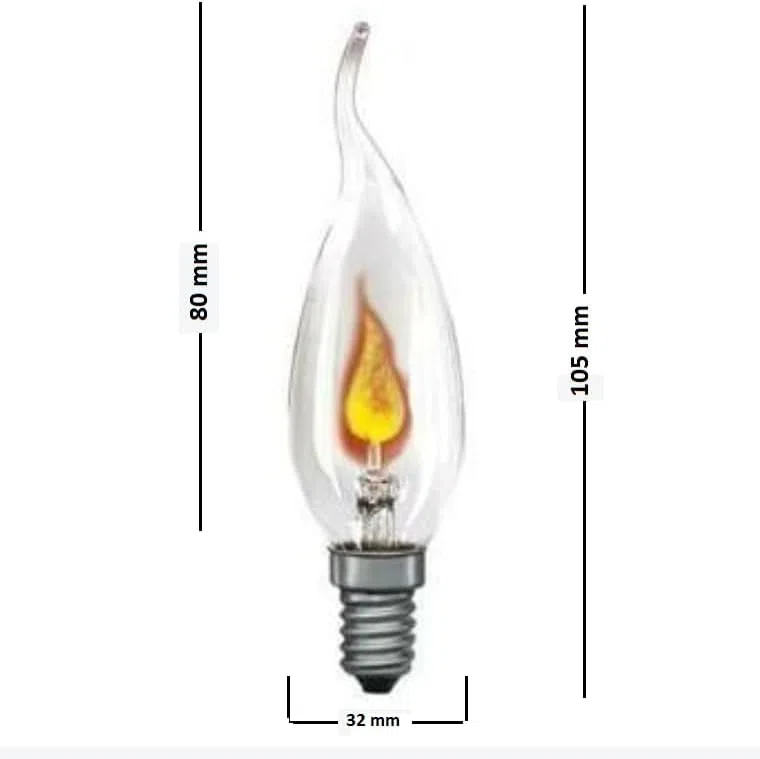 Naturii 6 LAMPADE VOTIVE CON LUCE TREMOLANTE