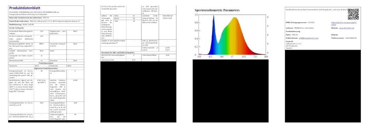 LEDKIA LIGHTING Faretto Lineare LED Binario Magnetico 30W Opal 20mm 48V 4000K Bianco Naturale
