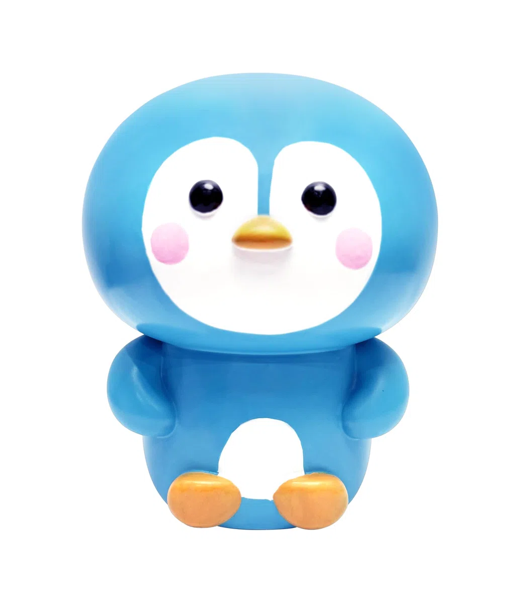 Lampada sagomata in vinile feel at home, Pinguino, Per bambini, Ricarica USB, Pack personalizzato, Bambini e adulti, Idea regalo