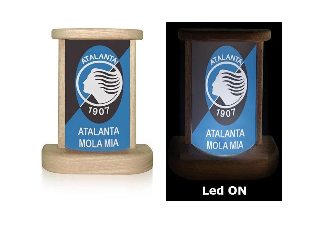 VILEVI Atalanta maglia led gadget, luce notturna, atalanta bambino