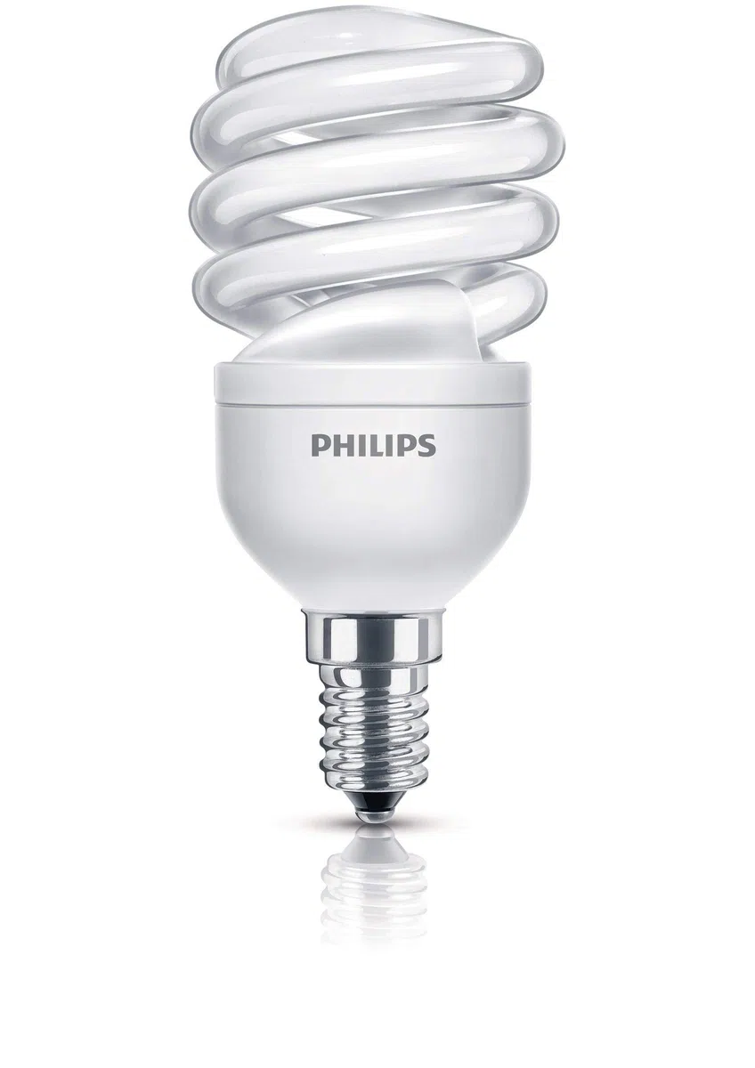 Philips Economy 12 W (60 W) E14 cap Spiral energy saving bulb