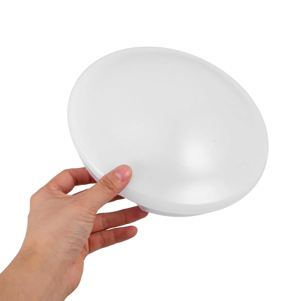 Paralume a Cupola in Acrilico per Ventilatore da Soffitto, Diametro 19 Cm, Copertura di Ricambio Resistente per Lampada Ventilatore, per Ufficio e Camera da Letto