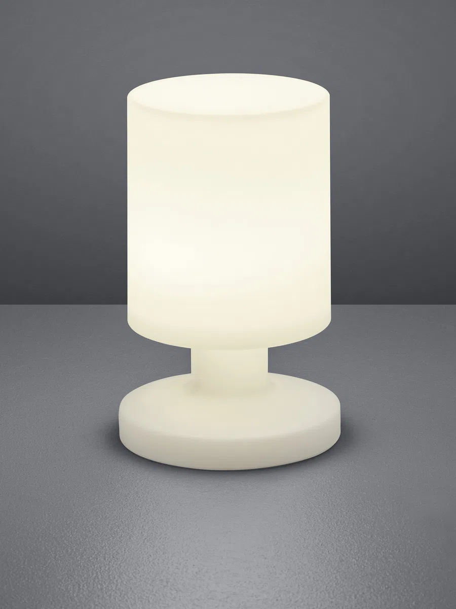 Reality Leuchten r57071101 a +, Batteria Lampada da esterno LED, acrilico, 1,5 Watts, Bianco, 13.0 x 13.0 x 20.5 cm