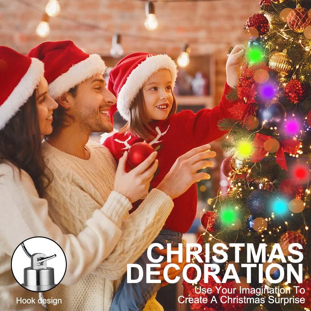 HOTUT 25 Pezzi Mini LED Palloncini Luci, Mini Luce per Lanterna di Carta, Palloncini Luci, Lampada a Palloncino Colorate per Compleanno per Lanterna di Carta Palloncino Fit Partito Halloween