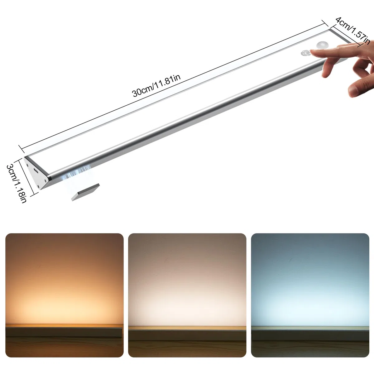 LIXADA Beauty Light, lampada da trucco a LED, lampada da gabinetto a LED, lampada a specchio per trucco, lampada da specchio da toletta, luce diurna per specchi cosmetici, armadi