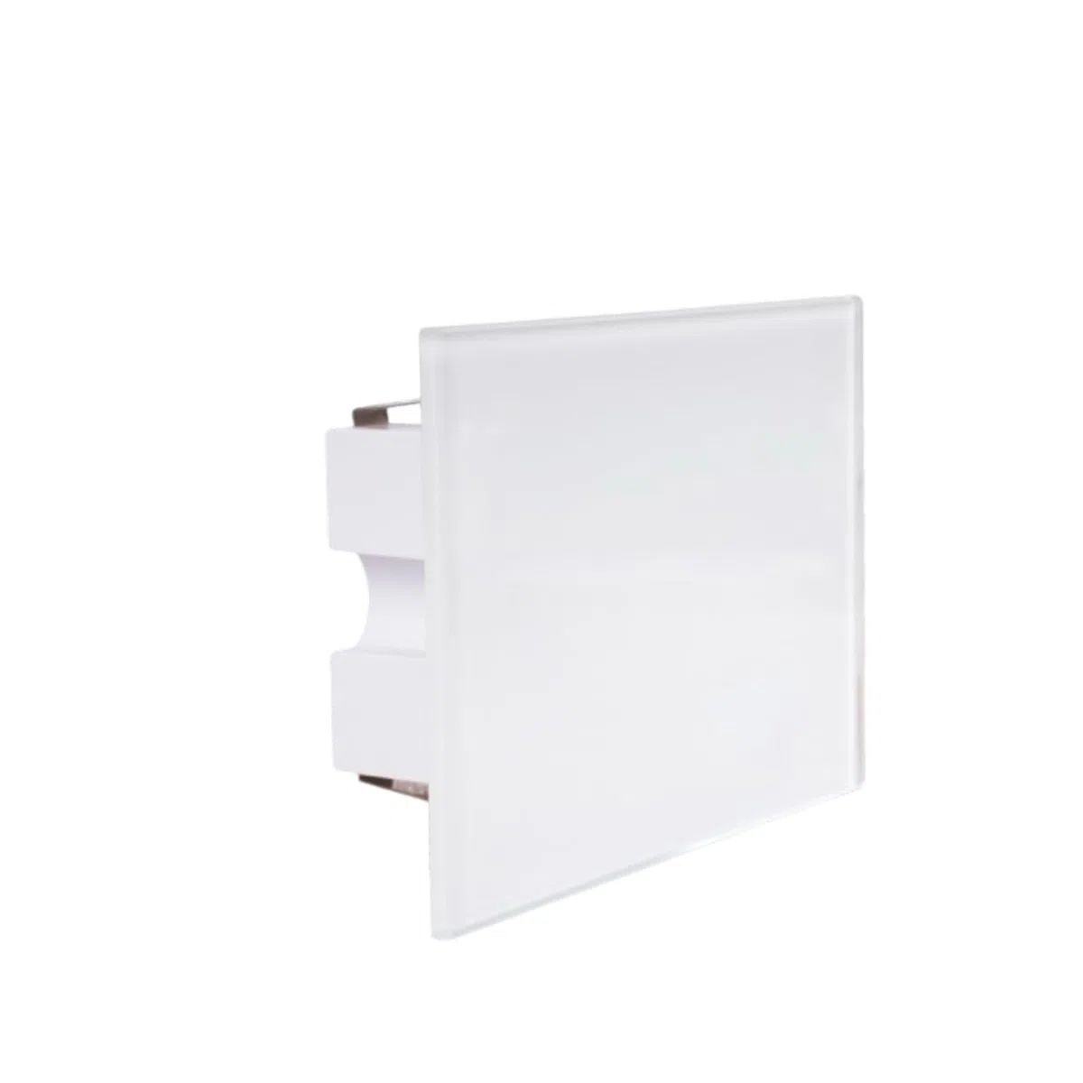 Segnapasso Faretto LED da incasso per scatola 503 IP65 4W 3 tonalità CCT Luce calda, naturale, fredda - vetro bianco per esterni e interni 220V (Luce diretta)